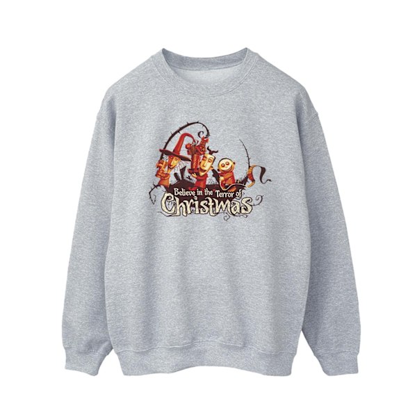 Disney Herr The Nightmare Before Christmas Christmas Terror Sweatshirt Sports Grey S