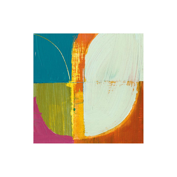 Joanne Last Abstract 2 Pappersutskrift En Storlek Flerfärgad Multicoloured One Size