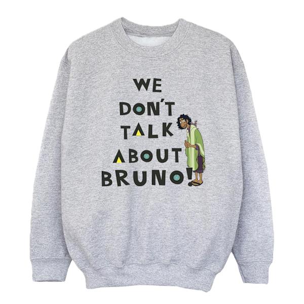 Disney Girls Encanto We Dont Talk About Bruno Boy Sweatshirt 3-4 år Sports Grey Sports Grey 3-4 Years