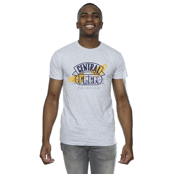 Friends Herr Central Perk T-shirt 4XL Sports Grey Sports Grey 4XL