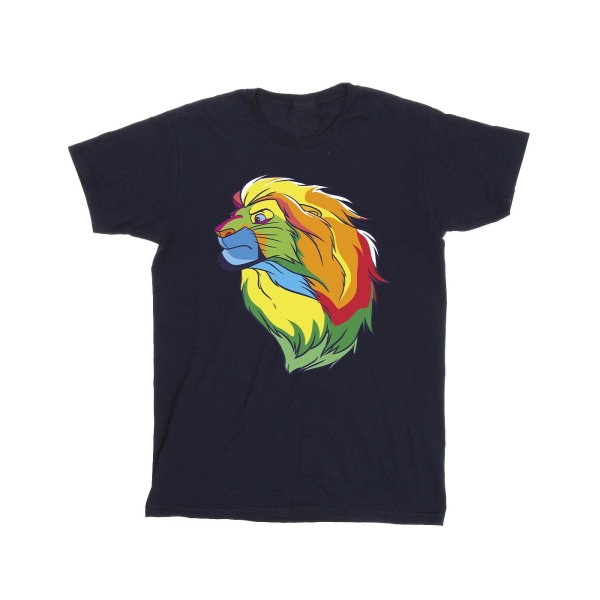 Disney Boys The Lion King Colours T-Shirt 7-8 år Marinblå Navy Blue 7-8 Years