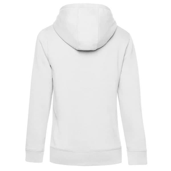 B&C Dam/Dam Queen Hoodie M Vit White M