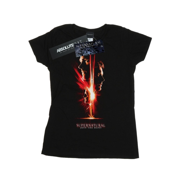 Supernatural Womens/Ladies Dawn Of Darkness T-shirt i bomull S Bl Black S