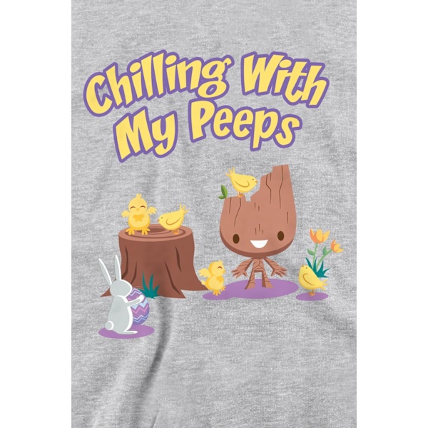 Guardians Of The Galaxy Unisex Vuxen Chilling With My Peeps Gro Sport Heather S