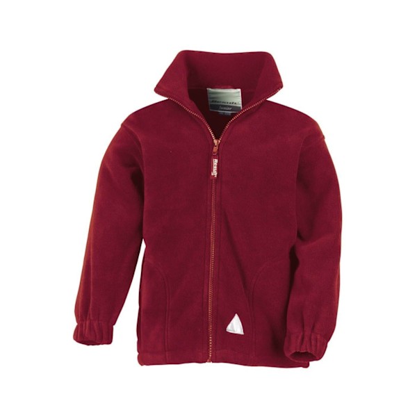 Result Barn/Barn Full Zip Active Anti Pilling Fleece Jacke Burgundy 6/8