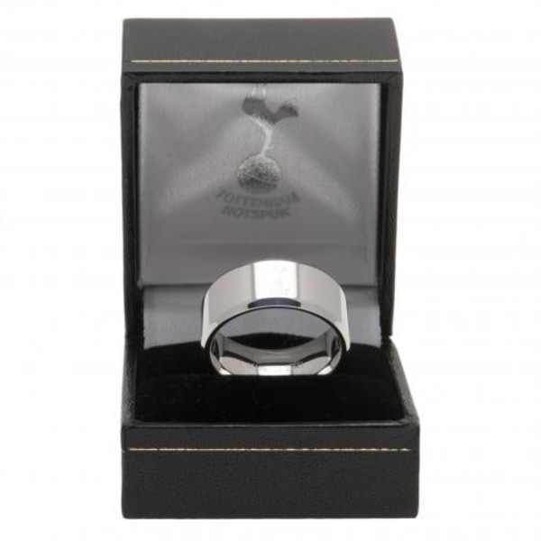 Tottenham Hotspur FC Band Ring One Size Silver Silver One Size