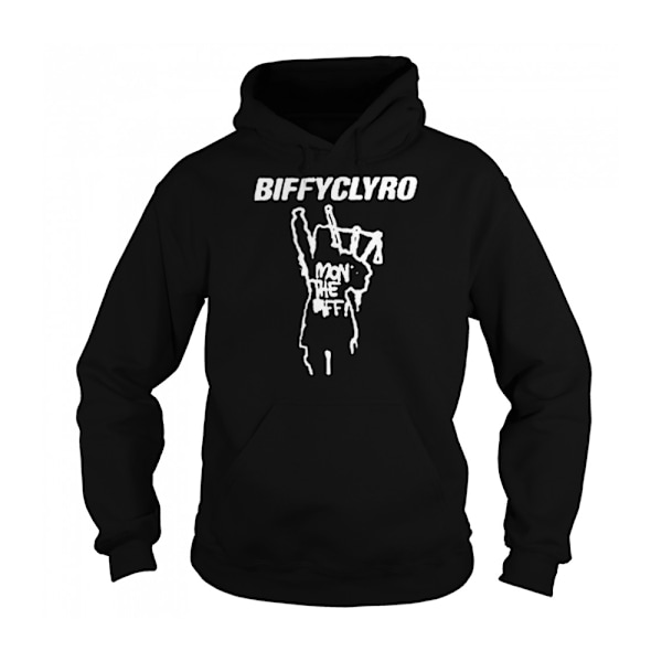 Biffy Clyro Unisex Vuxen Mon The Biff Hoodie L Svart Black L