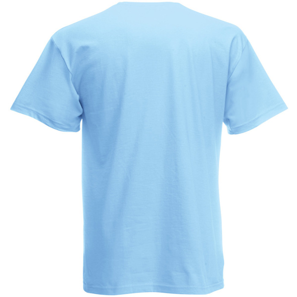 Herr T-shirt med kort ärm Casual Medium Light Blue Light Blue Medium