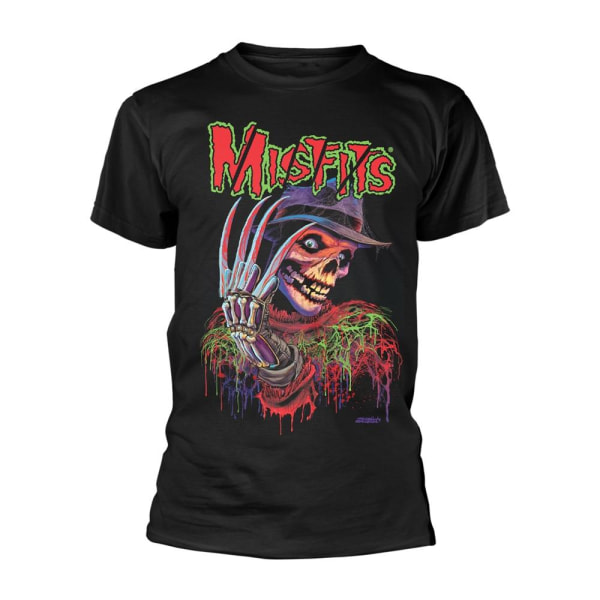 Misfits Unisex Adult Nightmare Fiend T-shirt 3XL Svart Black 3XL
