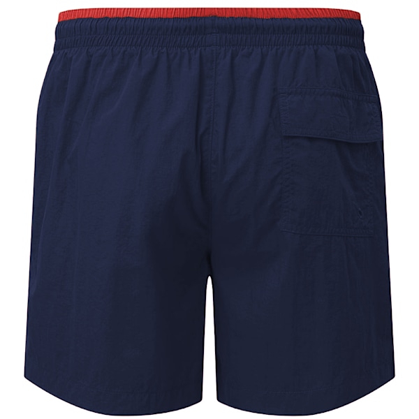 Asquith & Fox Badbyxor Herr XXL Marinblå/Röd Navy/Red XXL