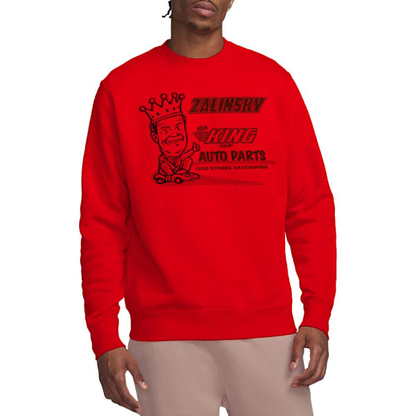 Tommy Boy Unisex Vuxen Zalinsky Auto Sweatshirt L Röd Red L