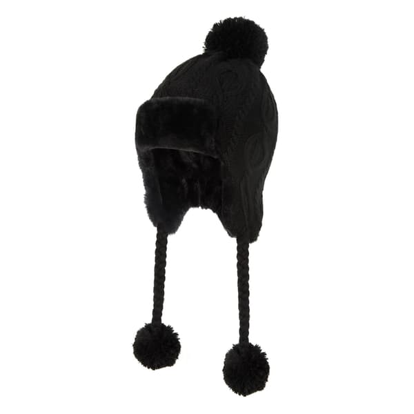 Mountain Warehouse Dam/Damer Sierra Stickad Termisk Bomber Black One Size