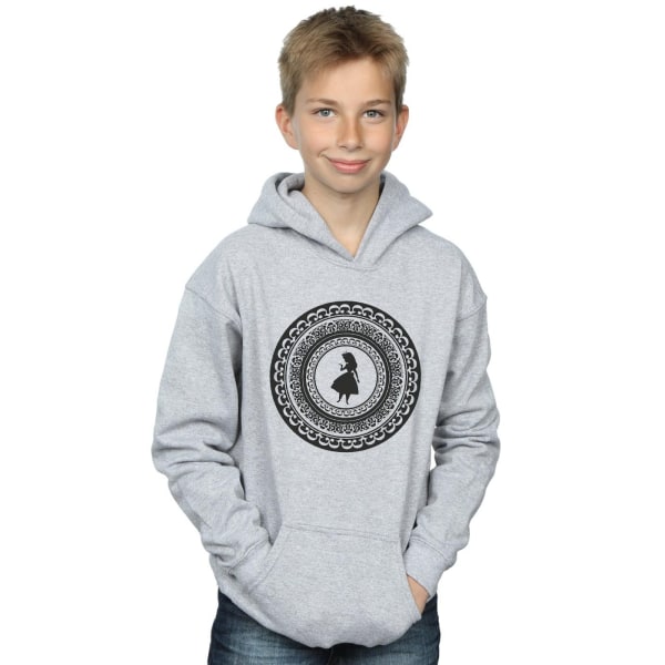 Disney Boys Alice In Wonderland Circle Hoodie 9-11 Years Sports Sports Grey 9-11 Years