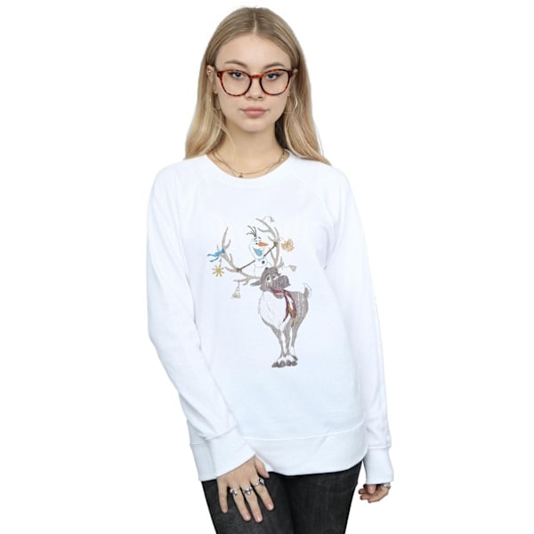 Disney Dam/Kvinnor Frozen Sven Och Olaf Julgransprydnader S White M