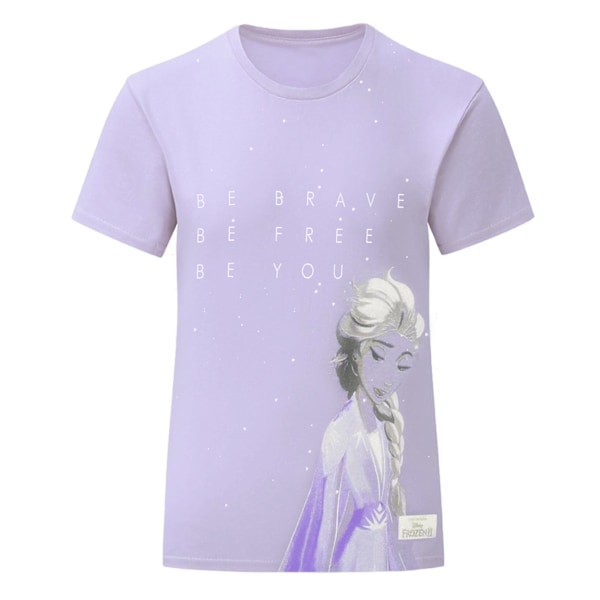 Frozen II T-shirt för flickor, Elsa, 2-3 år, lila Lilac 2-3 Years