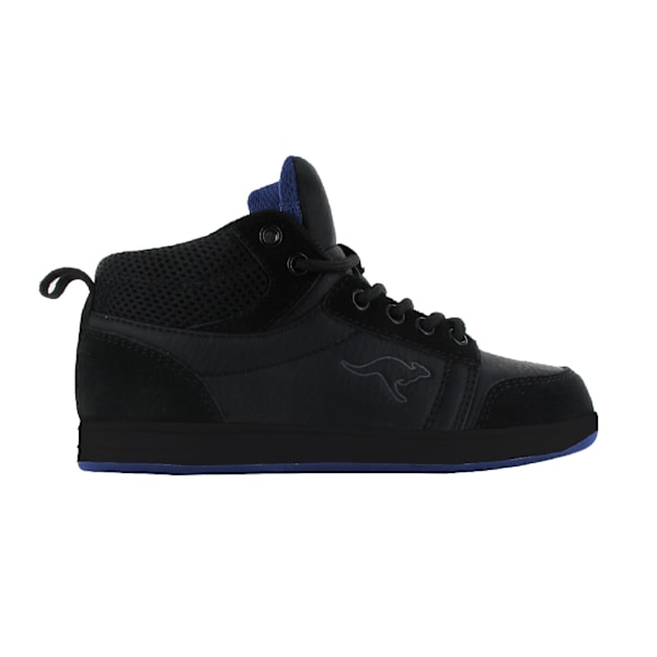 KangaRoos Skye Youths/Boys Low-Top Suede Trainers 2.5 UK Svart/ Black/Black/Royal 2.5 UK