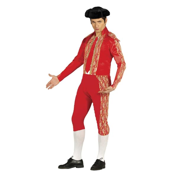 Fiestas Guirca Herr Bullfighter Kostymset M Röd Red M