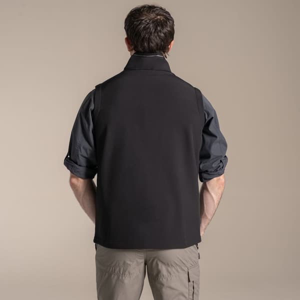 Craghoppers Herr Expert Basecamp II Softshell Gilet S Svart Black S