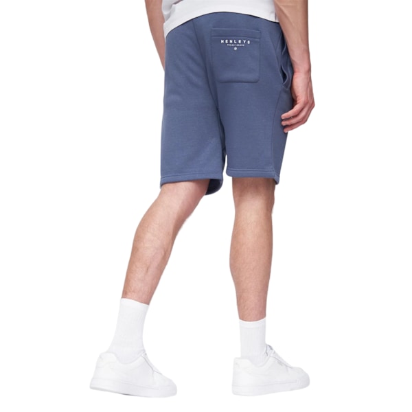 Henleys Mens Metafone Sweat Shorts M R Deep Blue Deep Blue M R