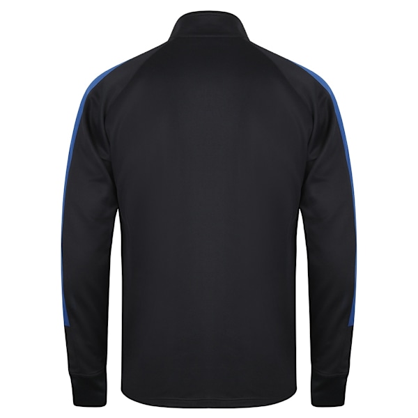 Finden & Hales Herr Knitted Träningsoverdel S Marinblå/Kungblå Navy/Royal S
