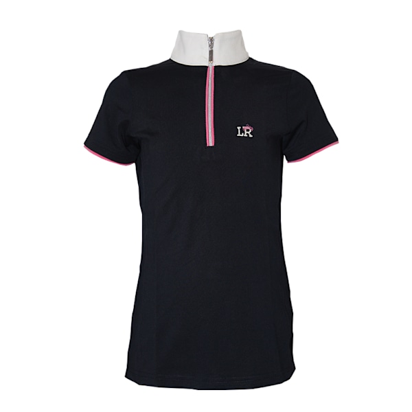 Little Rider Girls Susan Show Shirt 7-8 år Marinblå Navy 7-8 Years