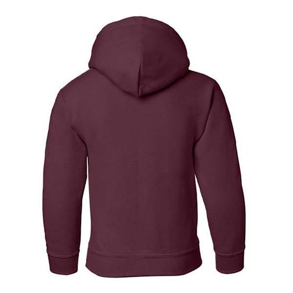 Gildan Heavy Blend Unisex Barn Hoodie / Huva Maroon S