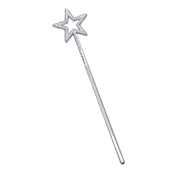 Bristol Novelty Star Wand (12-pack) One Size Silver Silver One Size
