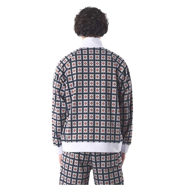 Pretty Green Herr Timperley Geometriskt Mönster Långärmad Träningsjacka Multicoloured M