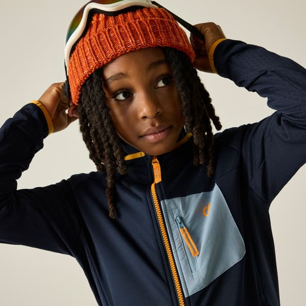 Dare 2B Expedition Stretch Midlayer för barn 11-12 år Navy 11-12 Years
