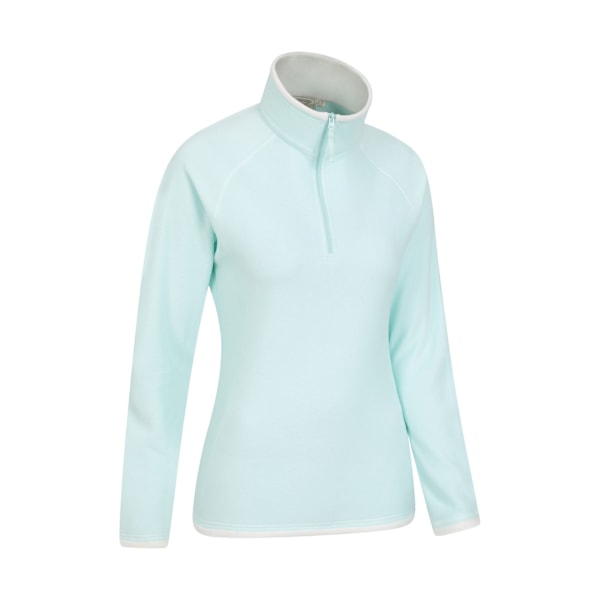 Mountain Warehouse Womens/Ladies Montana Half Zip Fleece Top 18 Mint 18 UK