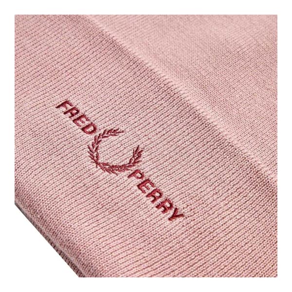 Fred Perry Broderad Logotyp Mössa One Size Dammig Rosa Dusty Rose One Size