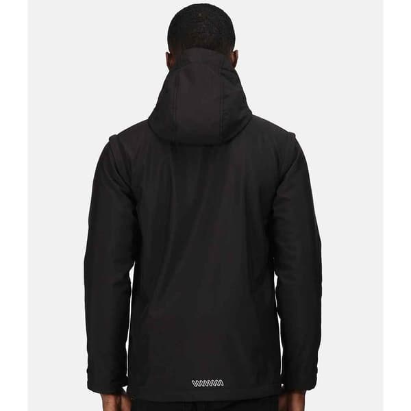 Regatta Herr Erasmus 4 i 1 Soft Shell Jacka M Svart Black M