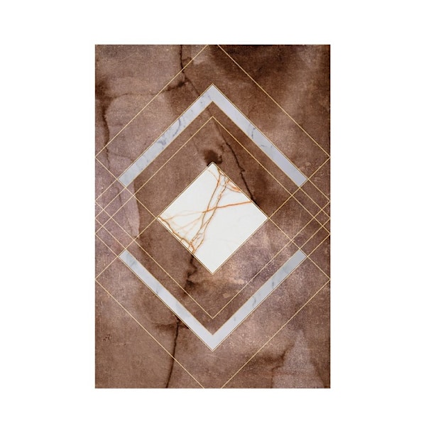 Hope Bainbridge Stone & Marble I Print 40cm x 30cm Brun/Vit Brown/White 40cm x 30cm