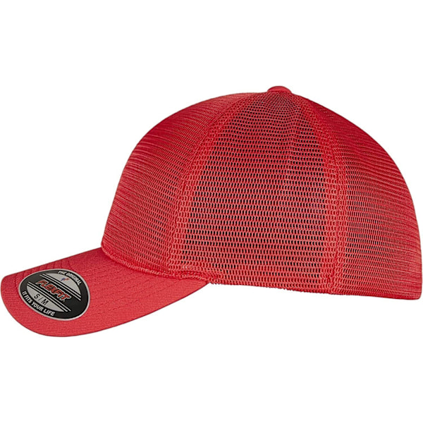 Flexfit Unisex Adult 360 Omnimesh Mesh Cap L-XL Röd Red L-XL