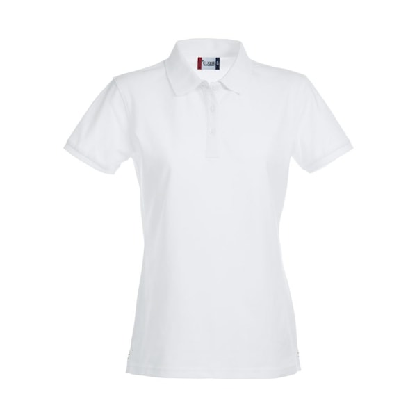 Clique Dam/Dam Premium Stretch Pikétröja L Vit White L