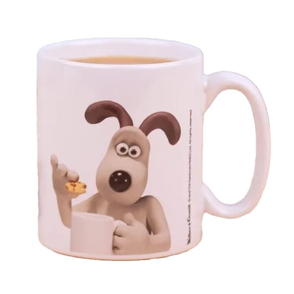 Wallace och Gromit Te Kopp Mugg One Size Vit/Benvit White/Off White One Size