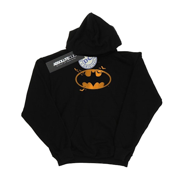 DC Comics Herr Batman Halloween Logo Hoodie S Svart Black S
