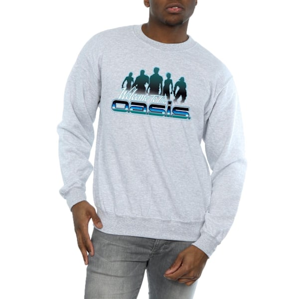 Ready Player One Herr Welcome To The Oasis Sweatshirt L Sports Sports Grey L