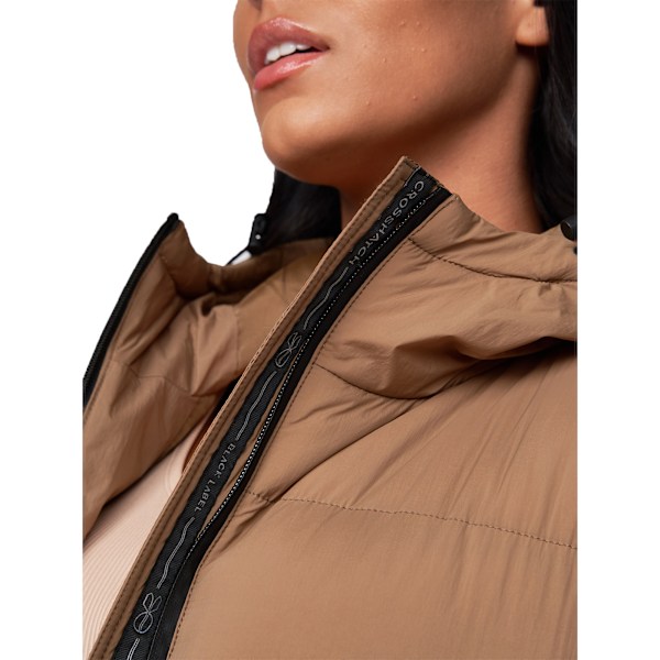 Crosshatch Alaiya Gilet för Kvinnor/Dam 14 UK Camel Camel 14 UK