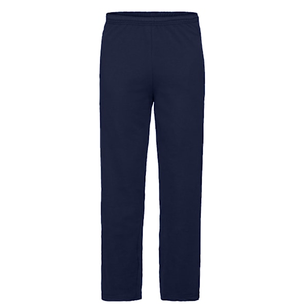 Fruit Of The Loom Herr Lättvikts Joggbyxor / Joggingbyxor L Deep Navy L