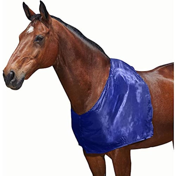 Weatherbeeta Satin Axelskydd Cob Navy Navy Cob