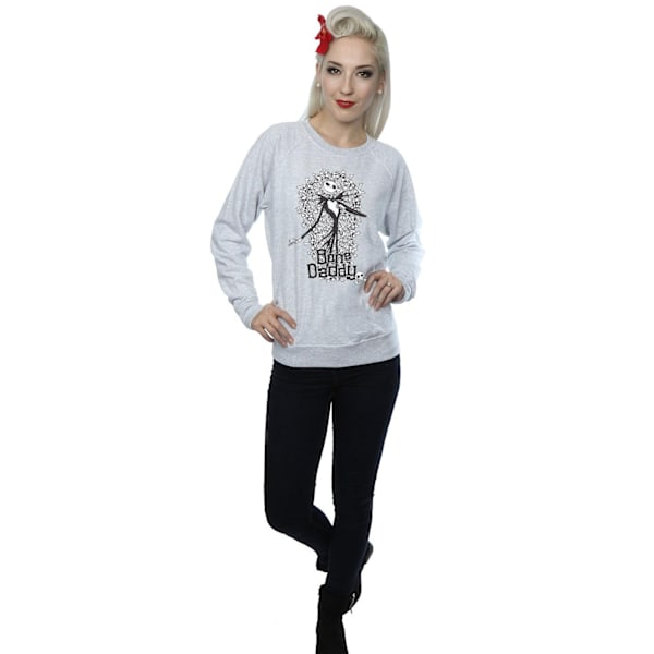 Disney Dam/Kvinnor Mardröm Innan Jul Bone Daddy Sweatshirt Heather Grey M