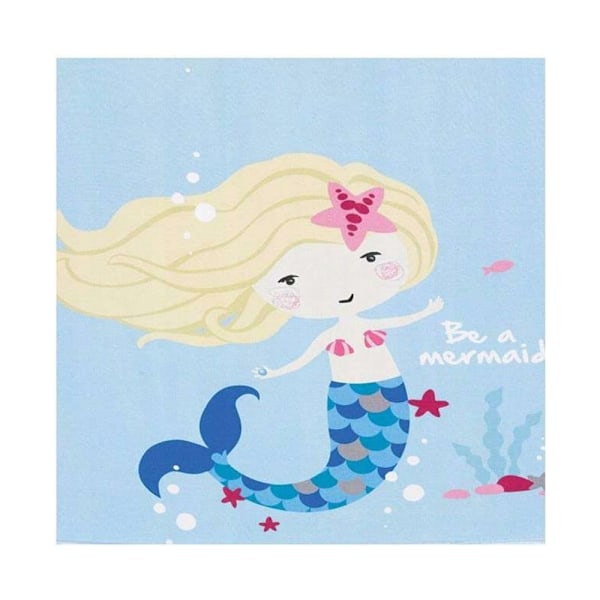 Amscan Be A Mermaid 2-lagers servetter (20-pack) One Size Blå Blue One Size