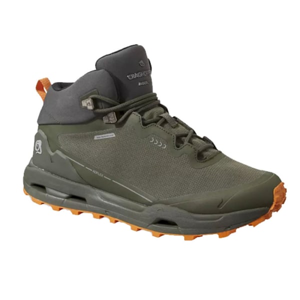 Craghoppers Adflex herrarsneakers 10 UK Mid Khaki/Magma Orange Mid Khaki/Magma Orange 10 UK