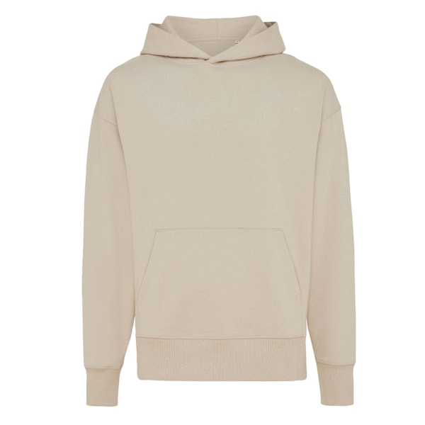 Iqoniq Unisex Vuxen Yoho Återvunnen Bomull Relaxed Fit Hoodie M D Desert M