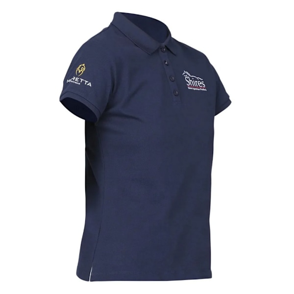 Aubrion Dam/Dam Logo Poloshirt XL Marinblå Navy XL