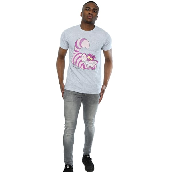 Alice i Underlandet Cheshire Cat Bomull T-shirt L Heather Heather Grey L