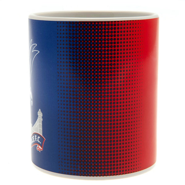 Crystal Palace FC Halvtonsmugg Storlek Röd/Blå Red/Blue One Size