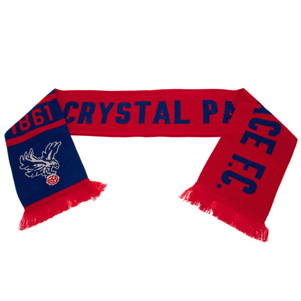 Crystal Palace FC 1861 Scarf One Size Röd/Blå Red/Blue One Size