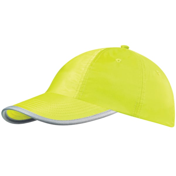 Beechfield Enhanced-viz / Hi Vis cap / huvudbonader One Si Fluorescent Yellow One Size